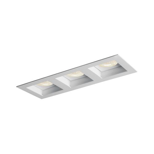 Spot de Embutir Newline Flat para 3 Lâmpadas AR70 GU10 Bivolt
