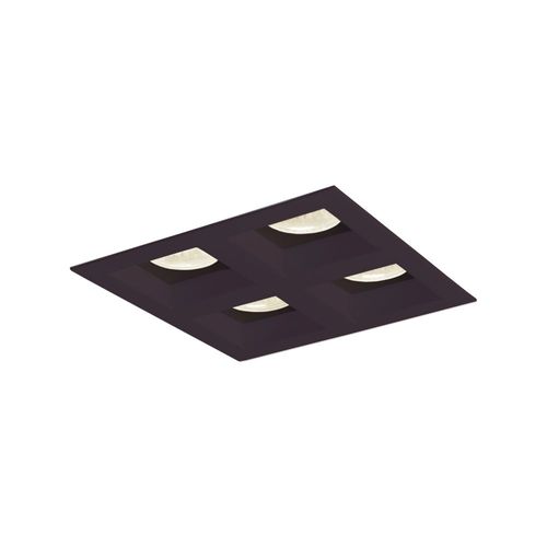 Spot de Embutir Newline Flat para 4 Lâmpadas AR70 GU10 Bivolt