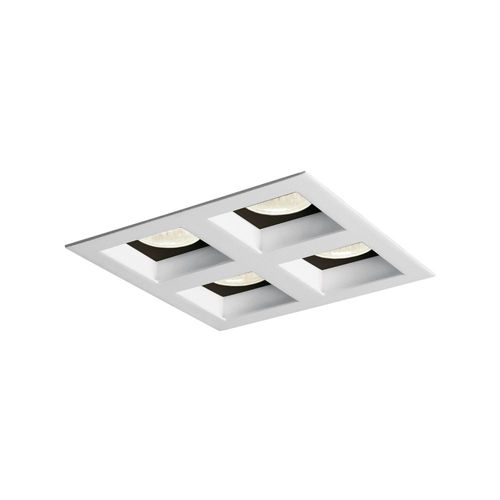 Spot de Embutir Newline Flat para 4 Lâmpadas AR70 GU10 Bivolt
