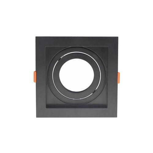Spot de Embutir Recuado Nordecor Flea para 1 Lâmpada Par 30 Quadrado