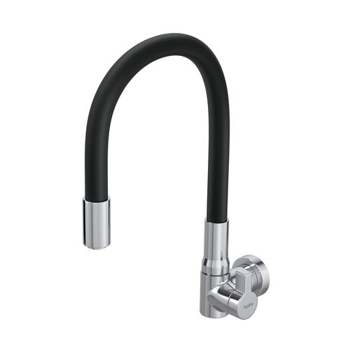 Torneira Hydra HydraMotion Flexível de Parede Preta