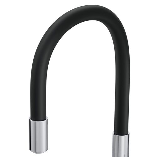 Torneira Hydra HydraMotion Flexível de Parede Preta