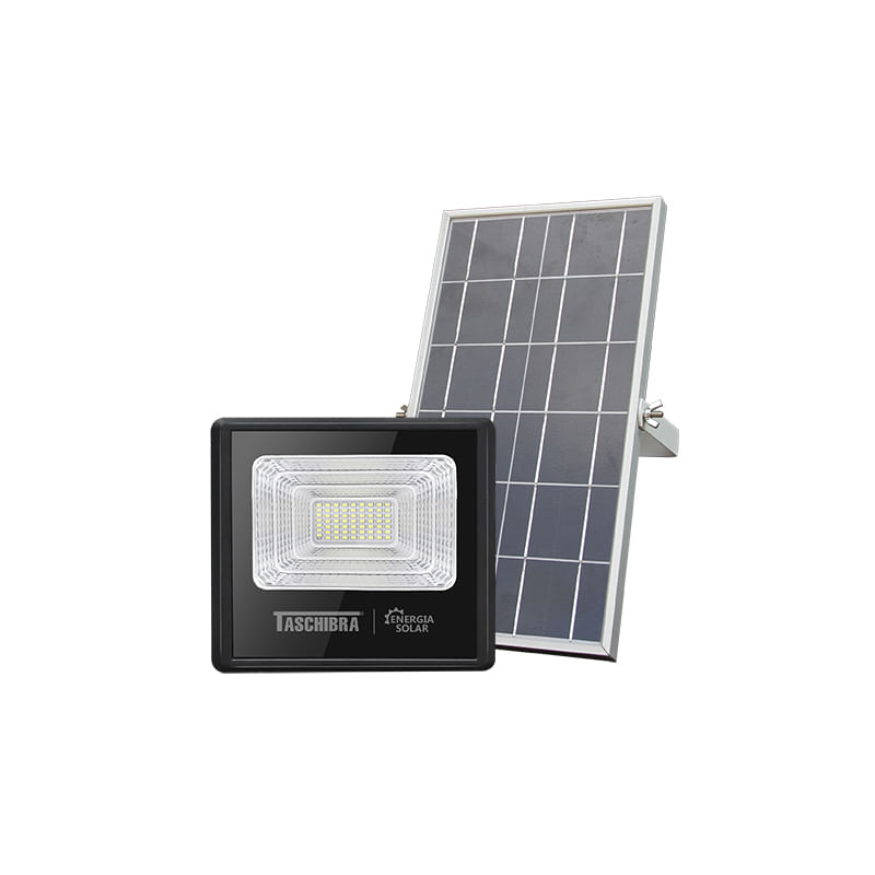 Refletor-Led-Solar-Taschibra-TR-Sun-25W-Preto-6500K-Luz-Branca-1