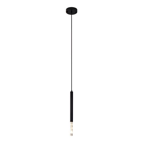 Lustre Pendente Nordecor Pean 2517 Preto Led Bivolt