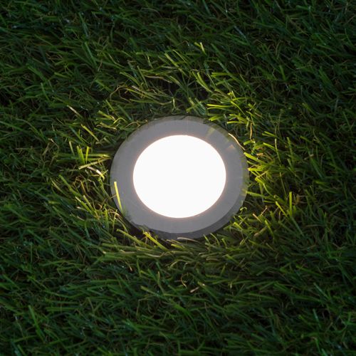 Embutido de Solo Led Nordecor Pinne 6149 1W Bivolt 3000K Luz Amarela