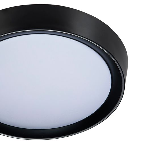 Plafon Nordecor Meny 2346 Led 29W 40cm Bivolt Preto
