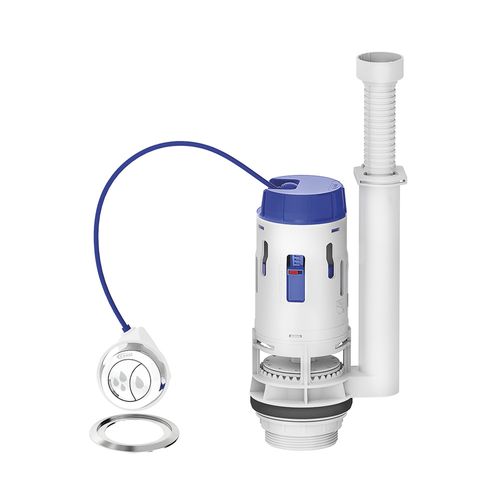 Mecanismo de Saída para Caixas Acopladas Simplificado Dual Flush Censi