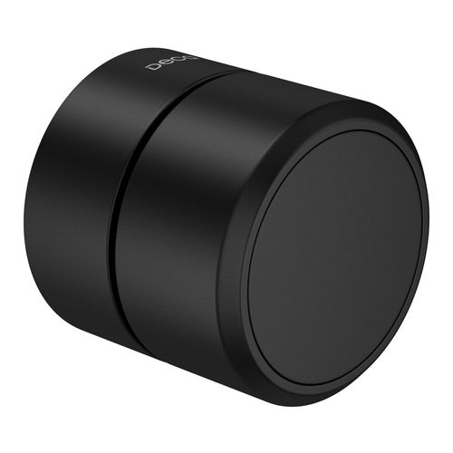 Acabamento para Registro de Gaveta Deca You 4900.BL104.PQ.MT Redondo 1/2", 3/4" e 1" Black Matte