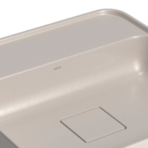Cuba de Apoio Deca Slim 40x40 L.11040.M.26 Quadrada com Mesa Barbante