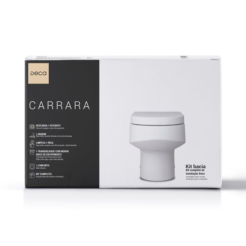 Vaso Sanitário Convencional Deca Carrara KP.60.17 Branco