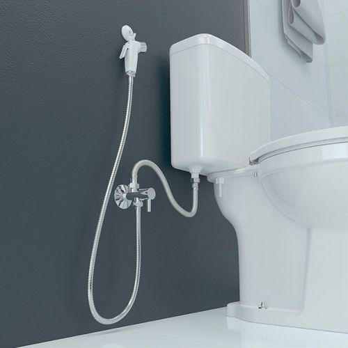 Registro com Derivação para Ducha Higiênica 1/2" Blukit Confort Cromado
