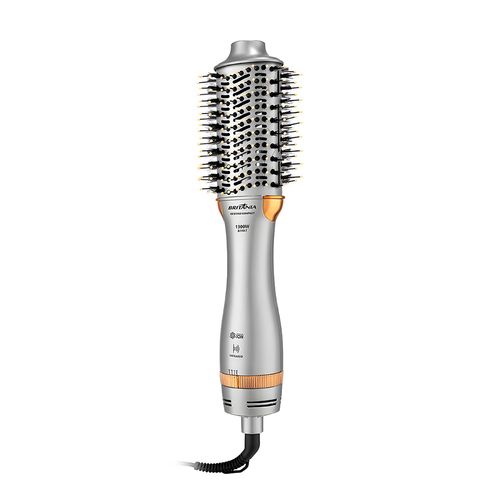 Escova Secadora Britânia BES33SD Compact 4 em 1 1300W Cinza / Dourado Bivolt
