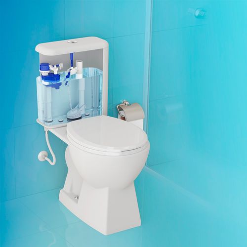 Kit Completo para Caixas Acopladas Convencional Superior com Castelo Censi