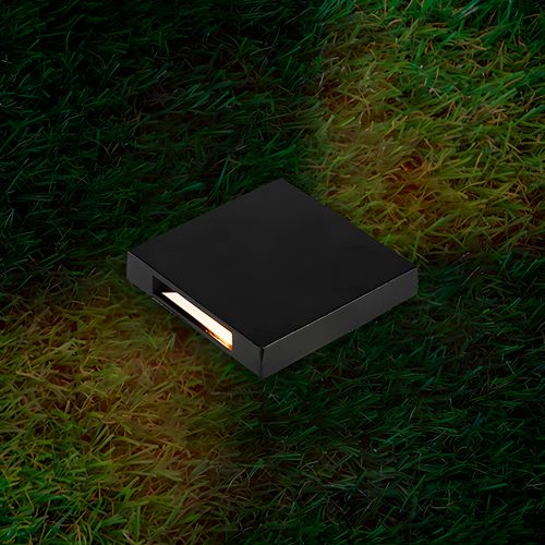 Embutido de Solo Led Nordecor Eran 1W Bivolt Preto 3000K Luz Amarela
