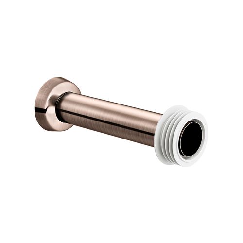 Tubo de Ligação para Bacia Sanitária Docol Chroma 626369 25cm Cobre Escovado