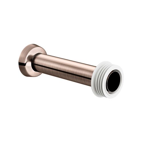 Tubo de Ligação para Bacia Sanitária Docol Chroma 626669 30cm Cobre Escovado