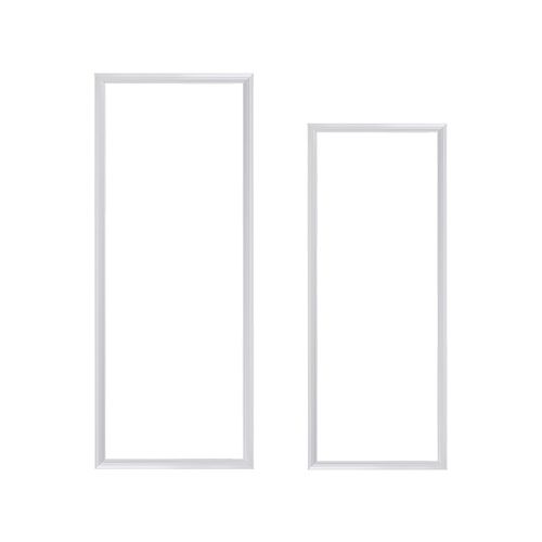Kit Boiserie de EVA Autocolante para Porta RM610 3,8cm 60x140 e 40x120 Branco