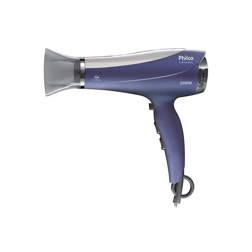 Secador de Cabelos Philco Chrome Blue PSC08AZE 2100W Azul