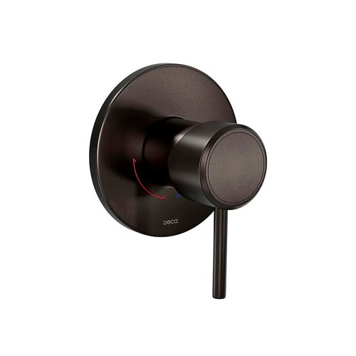 Acabamento Monocomando para Chuveiro Deca You 4993.MR104.CHU.MT Redondo Brown Matte