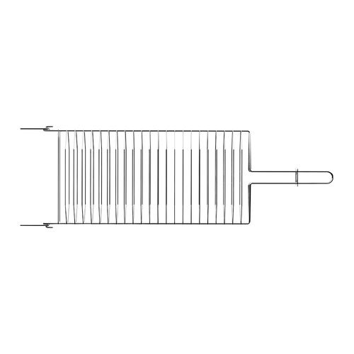 Grelha para Churrasco Tramontina 26480004 72x23 Inox