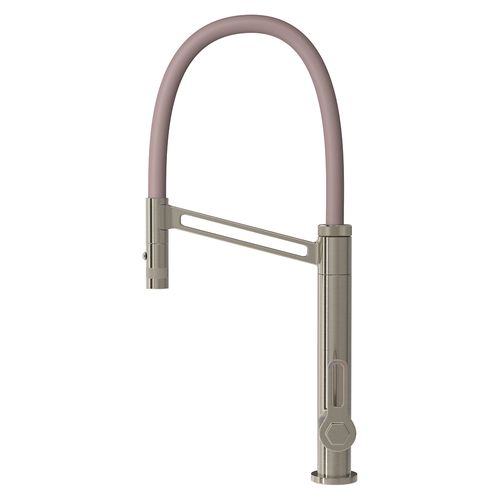 Torneira Misturador Monocomando Deca Urban Gourmet 2289.INX.IND.FD de Bancada Inox e Fendi