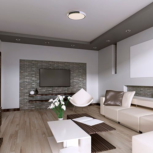 Plafon Nordecor Nita Redondo 2418 Led Bivolt Branco