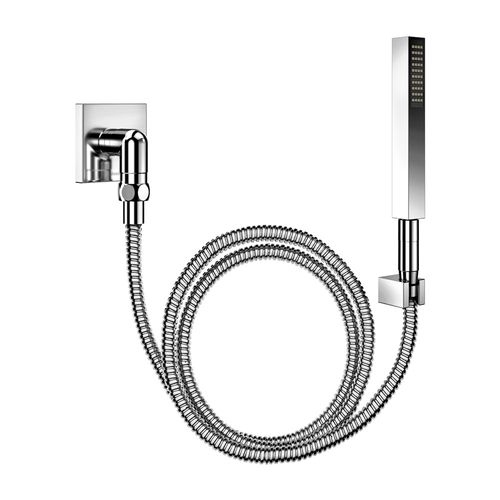 Ducha Manual com Joelho 90° Docol Square 1834706 Cromada