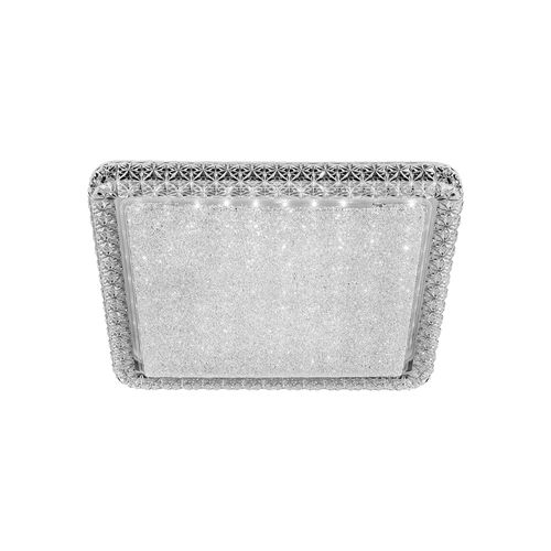 Plafon Led Blumenau Shine Pontilhado De Sobrepor com Ajuste de Cor 18W Bivolt Translúcido