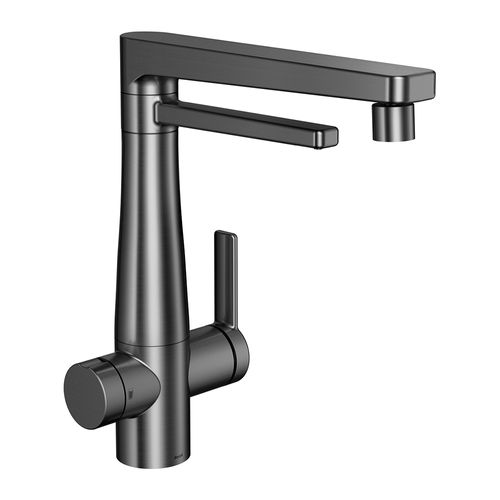 Torneira Misturador Monocomando Nova Docol Vitalis 1579670 com Filtro Bancada Grafite Escovado