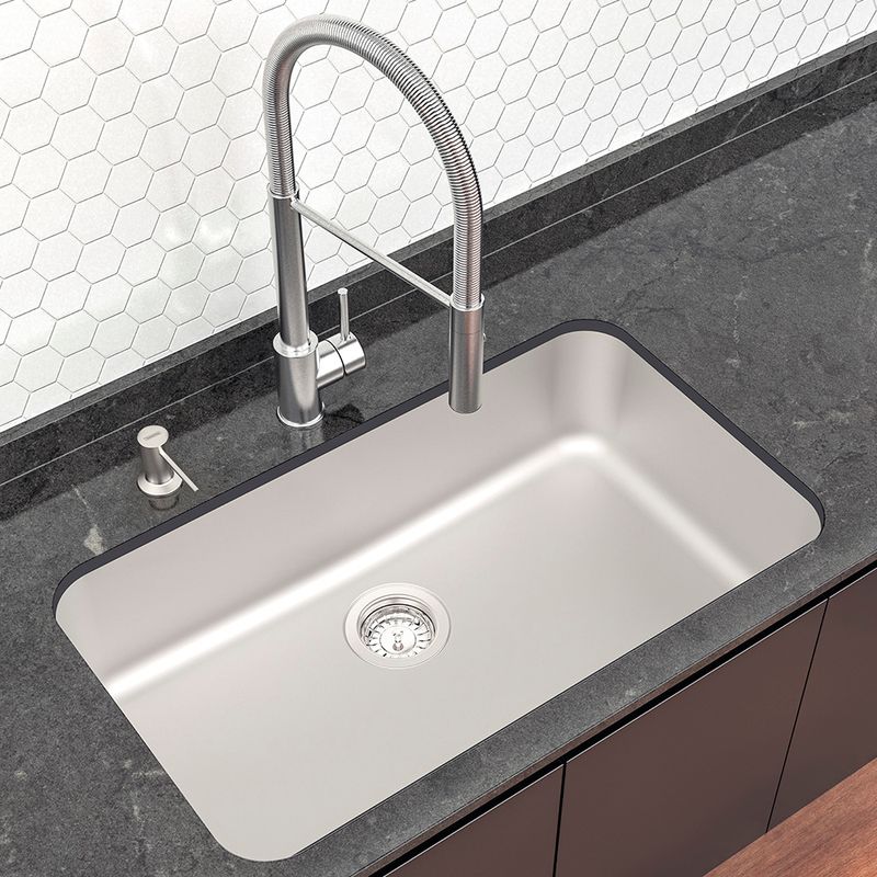 Cuba Tramontina Dora BL R6 70x40 94016102 Aço Inox Acetinado Cuba Tramontina Dora BL R6 70x40 94016102 Aço Inox Acetinado