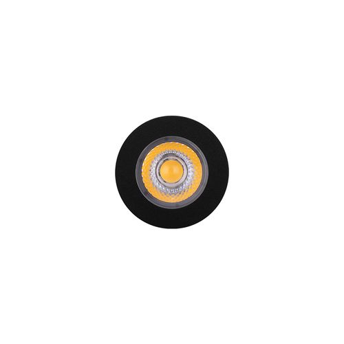 Embutido de Solo Led Stella Focco 5W Bivolt Preto 3000K Luz Amarela