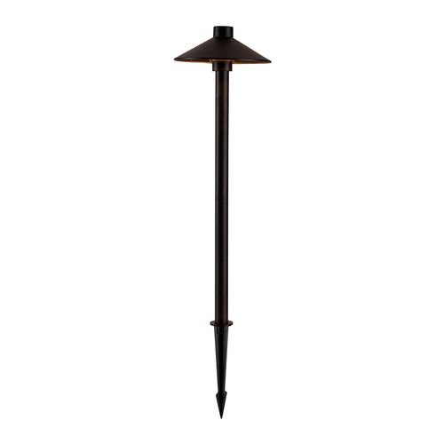 Luminária de Jardim Nordecor Kita 6485 Led 5W Bivolt Preto 3000K Luz Amarela