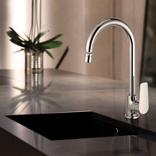 Torneira Misturador Monocomando Lorenzetti Loren Mix 2257 C72 de Bancada Cromada