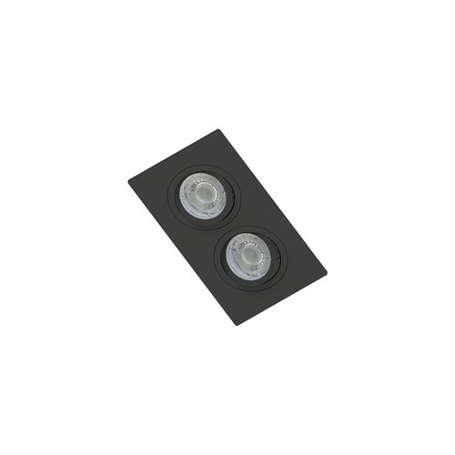 Spot de Embutir Plano Save Energy para 2 Lâmpadas MR16 GU10 Bivolt