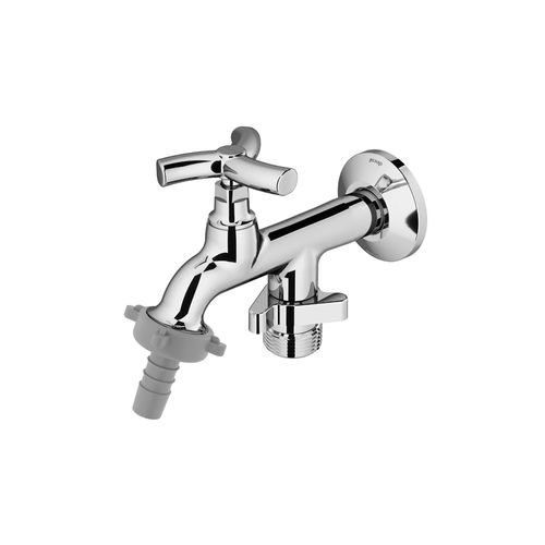 Torneira para Tanque e Máquina de Lavar Docol Primor 672906 de Parede Cromada