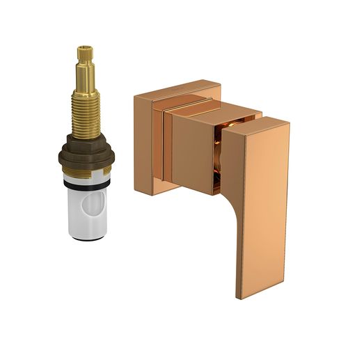 Acabamento para Registro de Pressão Deca Unic 4916.GL90.PQ.RD 1/2"e 3/4" Red Gold