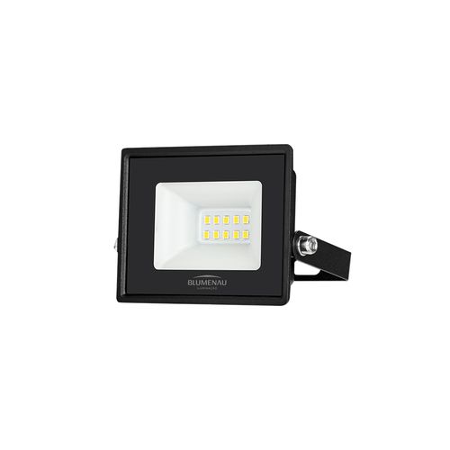 Refletor Blumenau Led Tech Pro 10W Preto Bivolt