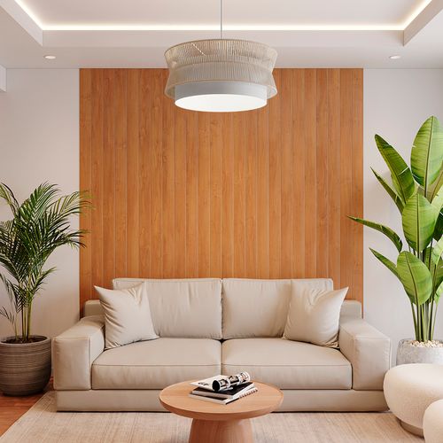 Lustre Pendente Blumenau Gaia 60cm E27 Bivolt
