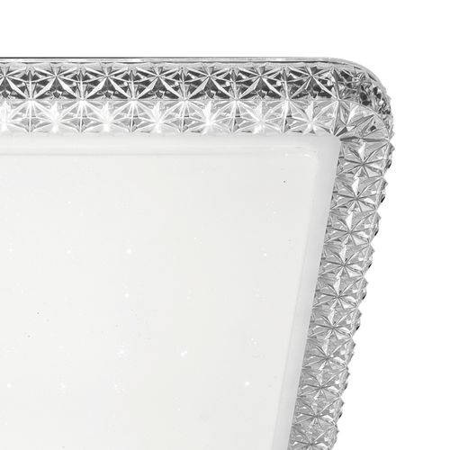 Plafon Led Blumenau Shine Liso De Sobrepor com Ajuste de Cor 24W Bivolt Translúcido