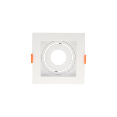 Spot de Embutir Recuado Blumenau Clean para Lâmpada MR11 GU10 Quadrado Bivolt