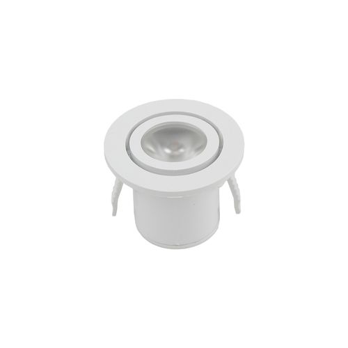 Spot de Embutir para Móvel Blumenau Cabinet Nano Led Redondo 1W Bivolt