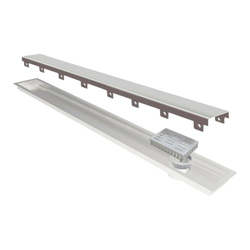 Ralo Linear Elleve Multimaster 284 170cm com Tampa Inox