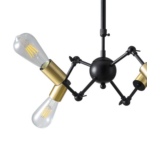 Lustre Pendente Quality Torch 1367 Dourado E27 Bivolt