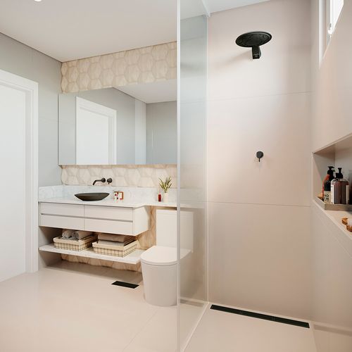 Ralo Linear Novii Seco 8885 75cm Saída Central com Tampa Preta