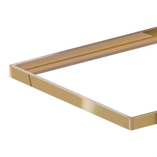 Porta Grelha Linear Elleve Quadrado 4189 15x15 Gold
