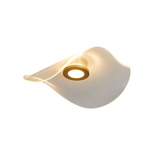 Plafon Nordecor Adini 2495 Led Bivolt Dourado Fosco
