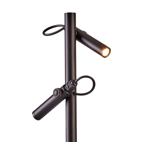 Espeto para Jardim Nordecor Mini Kewe 6598 Led 2x1W Bivolt Preto