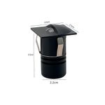 balizador-nordecor-mini-romi-quadrado-de-embutir-alto-irc-90-led-1w-bivolt-preto-4