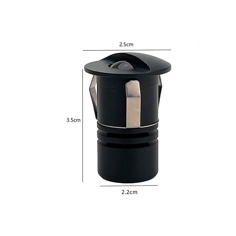 balizador-nordecor-mini-romi-redondo-de-embutir-alto-irc-90-led-1w-bivolt-preto-4