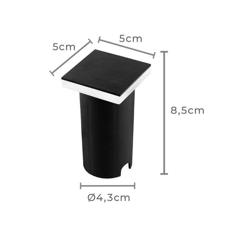 embutido-de-solo-led-nordecor-quadrado-siva-6582-1w-bivolt-preto-3000k-luz-amarela-2